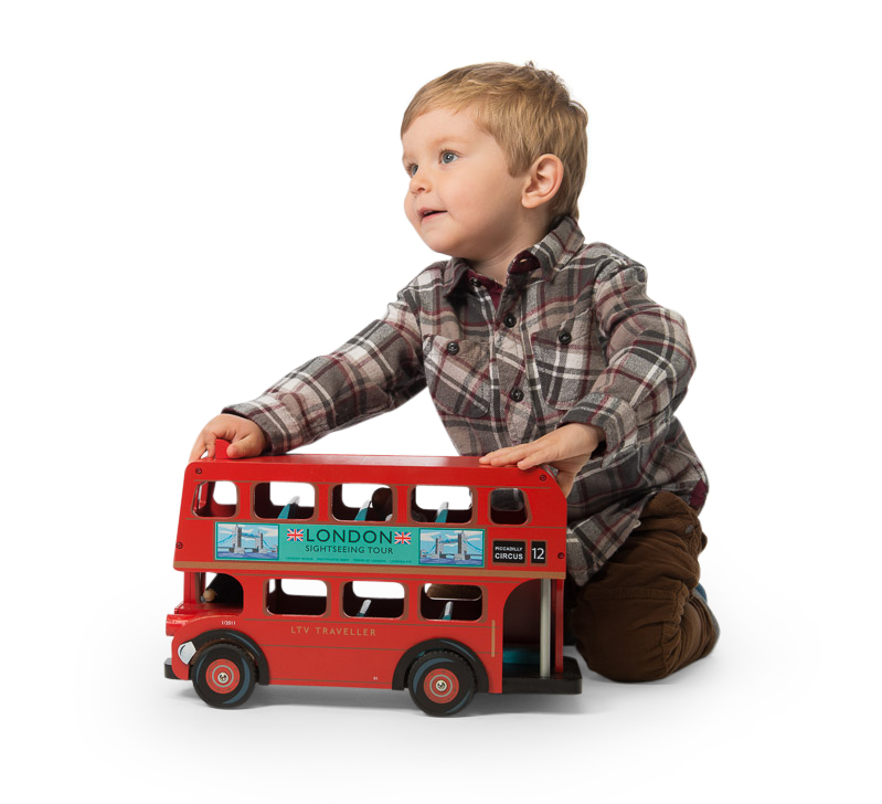 le toy van london bus with driver