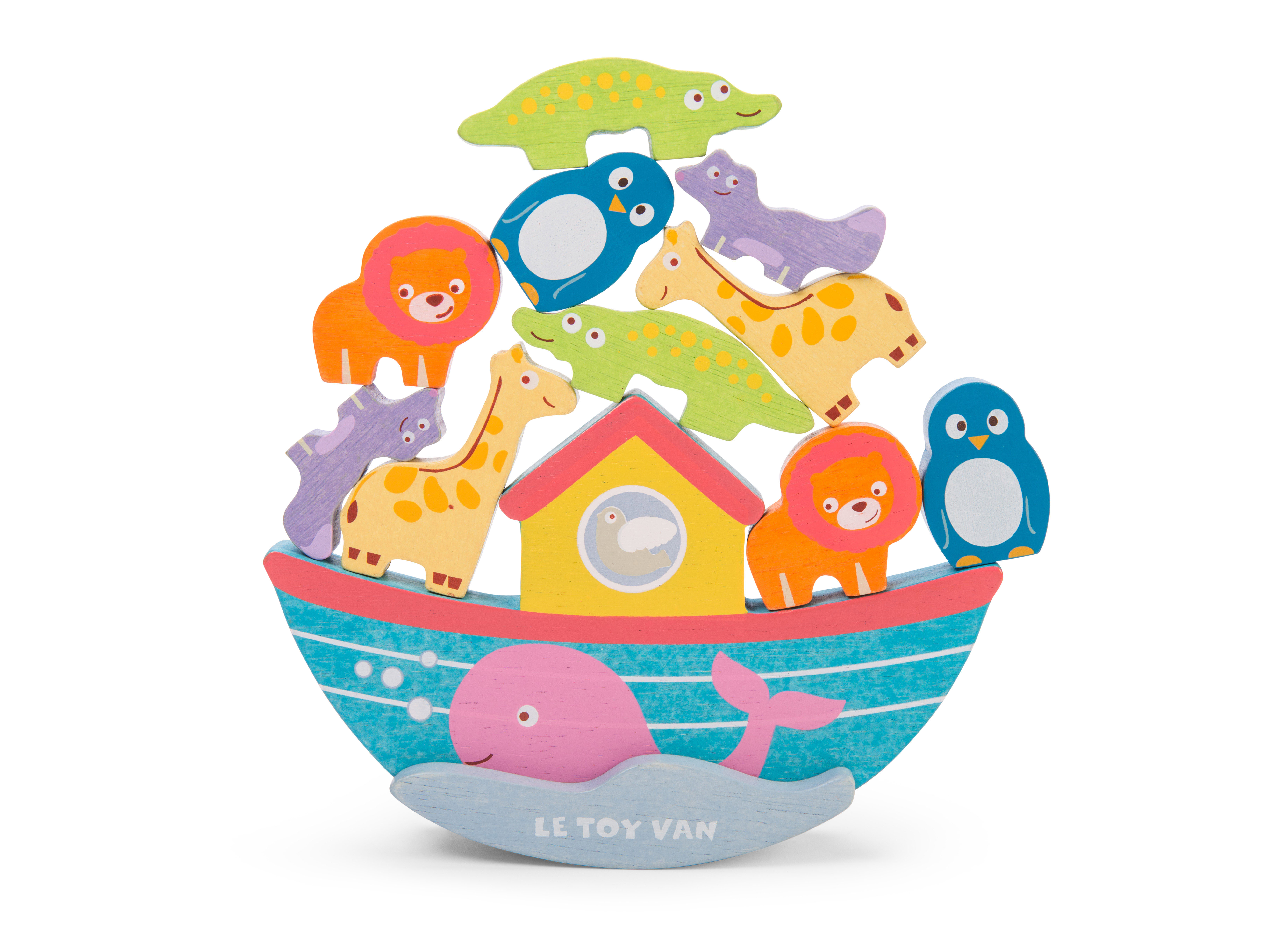Le Toy Van Noah S Balancing Ark Tv214 Noah S Balancing Ark