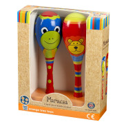 Maraca Set – Lion & Frog – Packaging