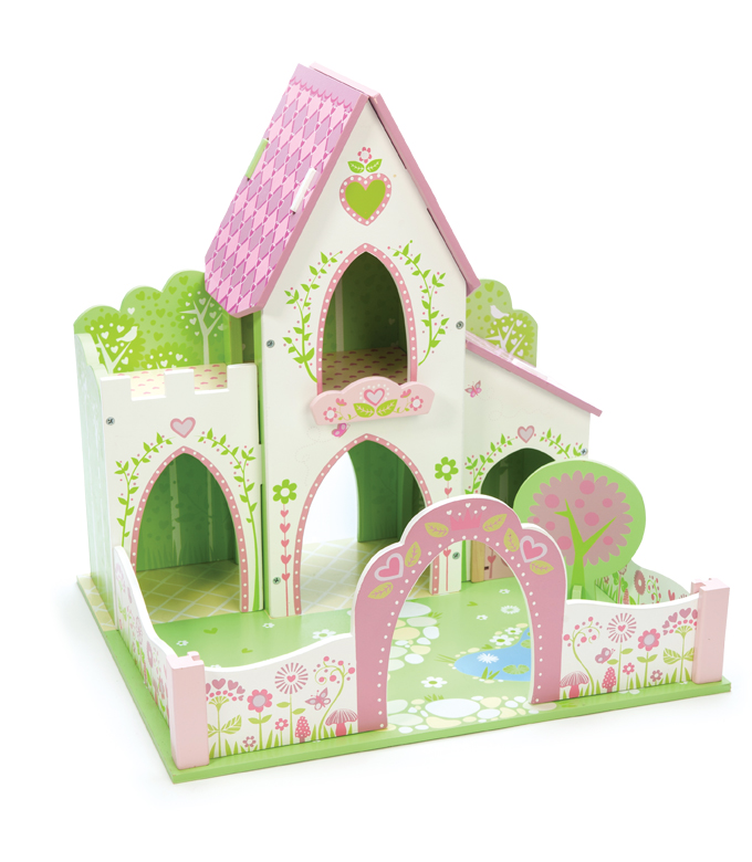 wooden fairy castle