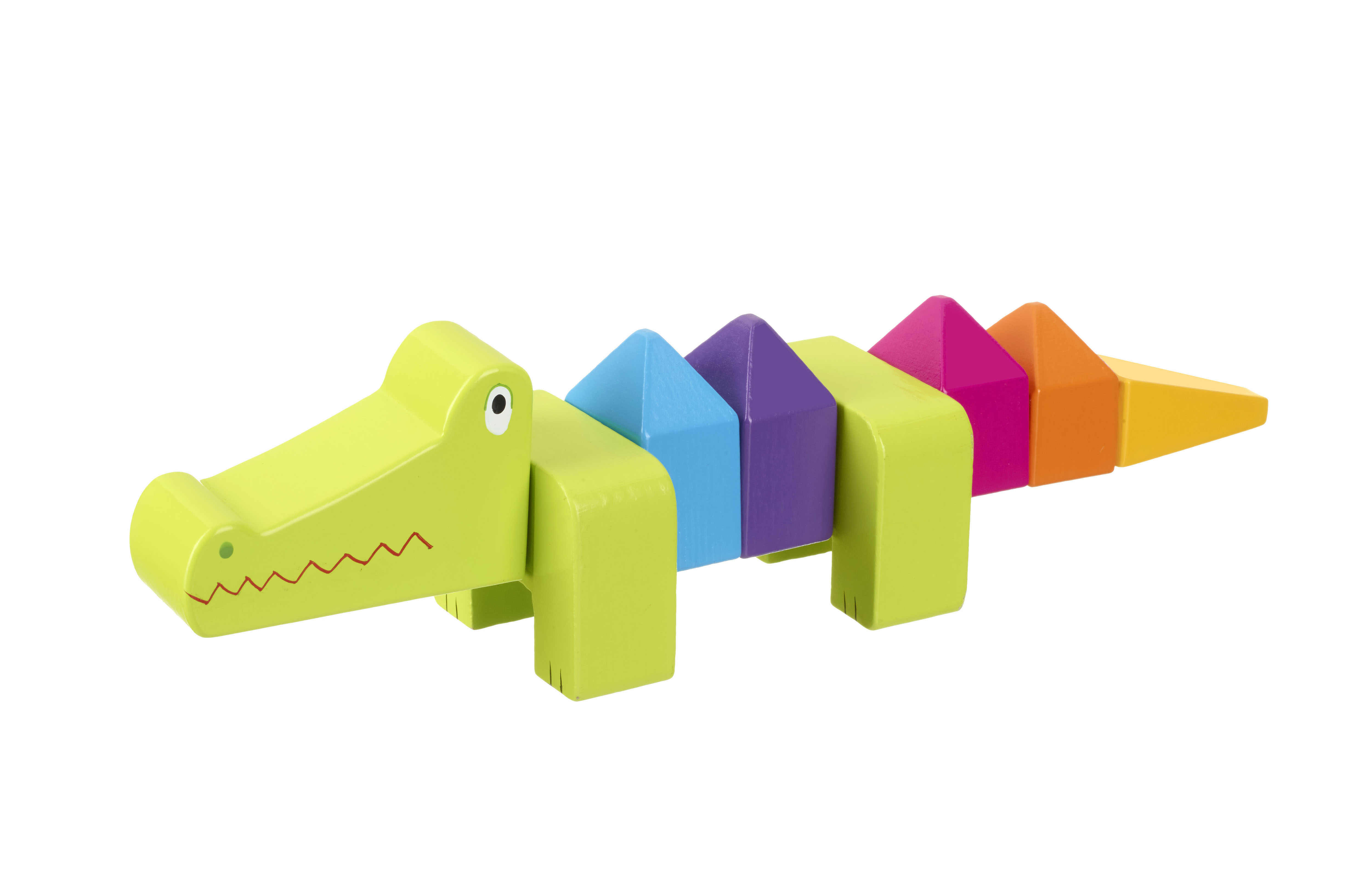 orange tree toys crocodile puzzle