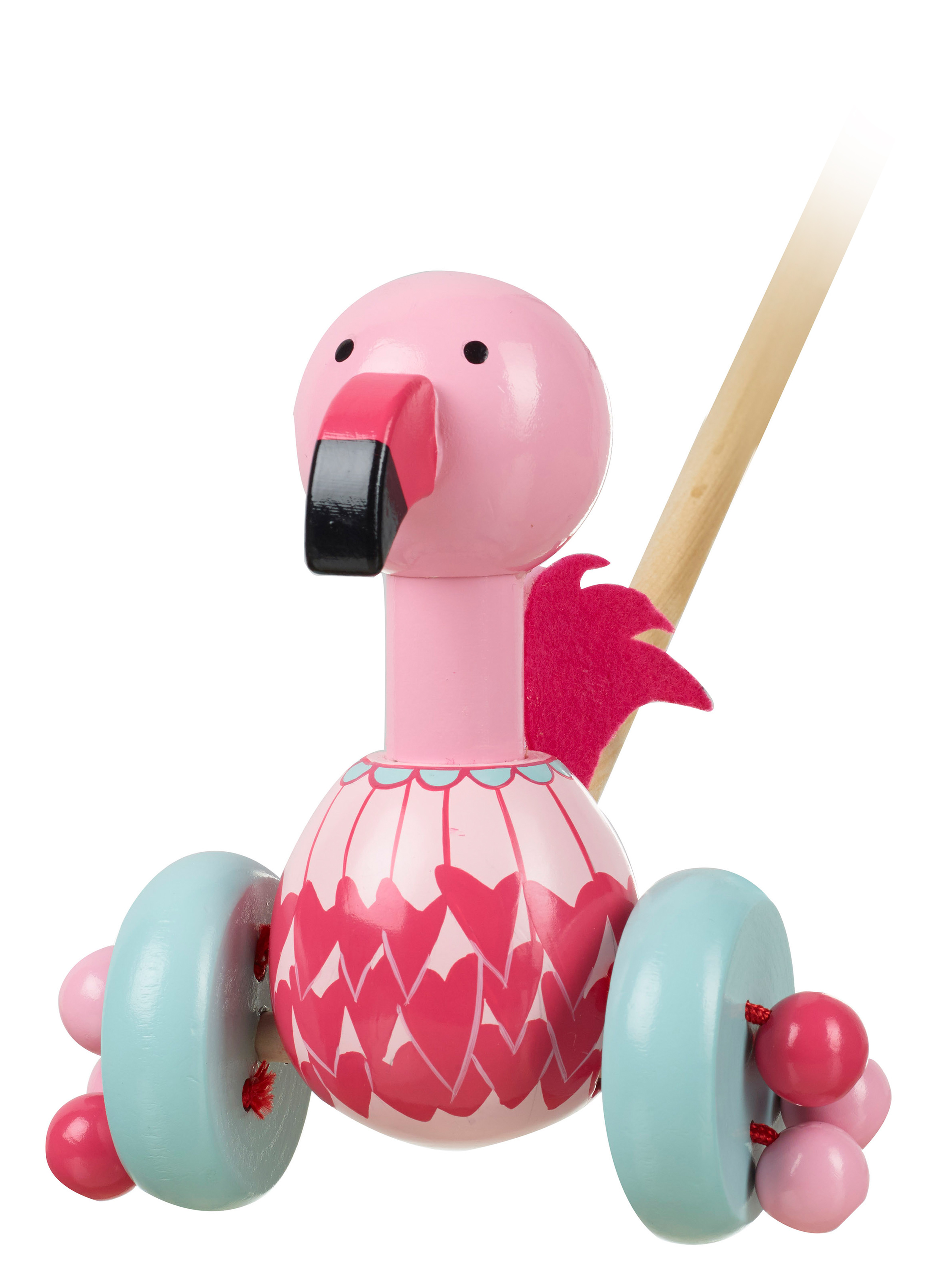 flamingo baby toy