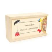 222130 Wooden Ocean Dominoes – Box