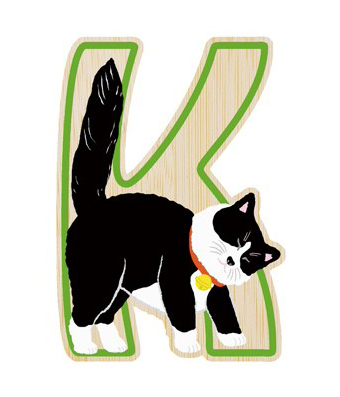 K is for kitten