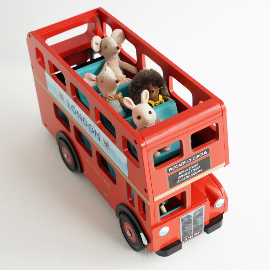Toy Van Wooden London Bus
