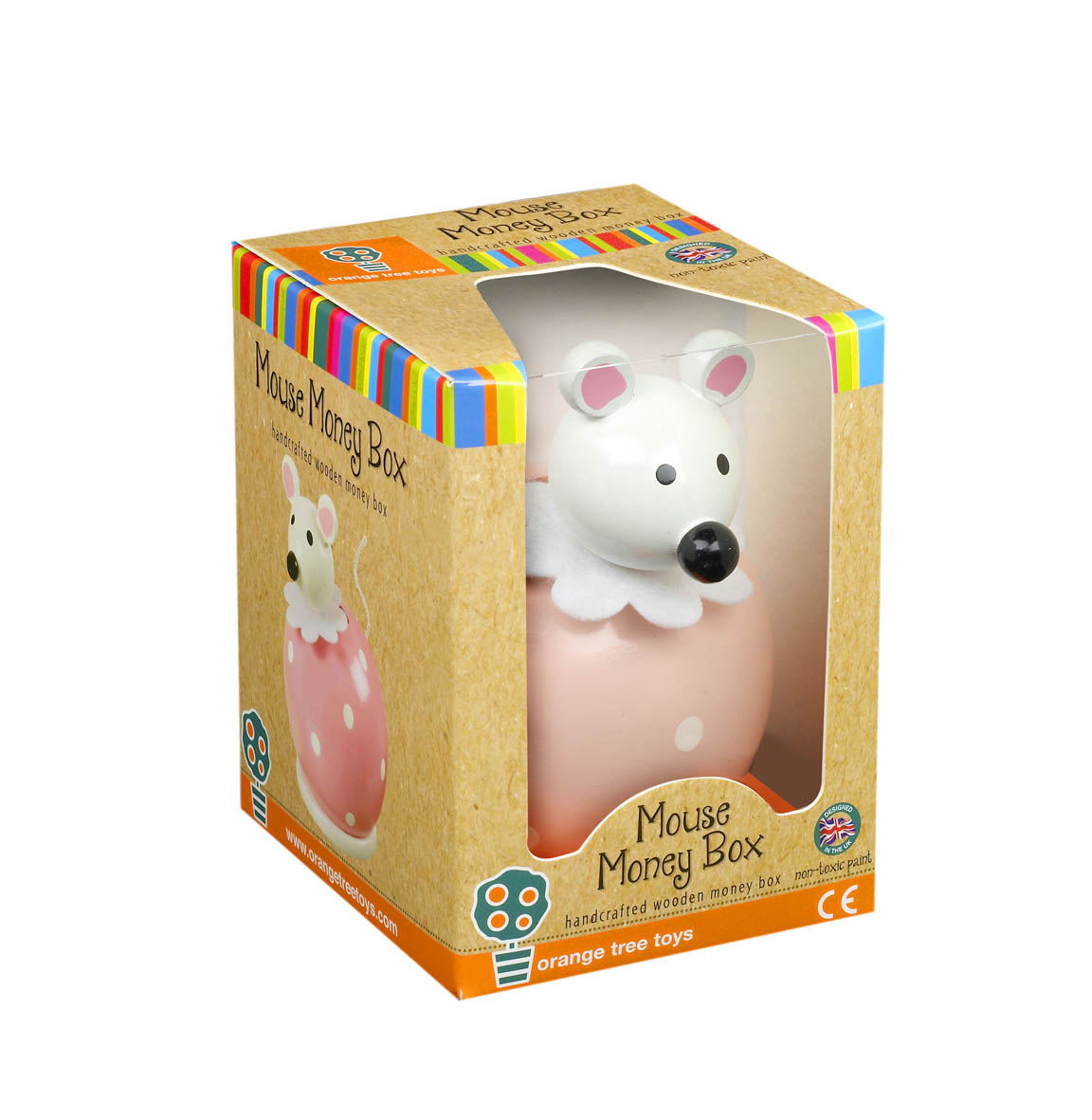 Money Box – Pink Mouse – Packaging