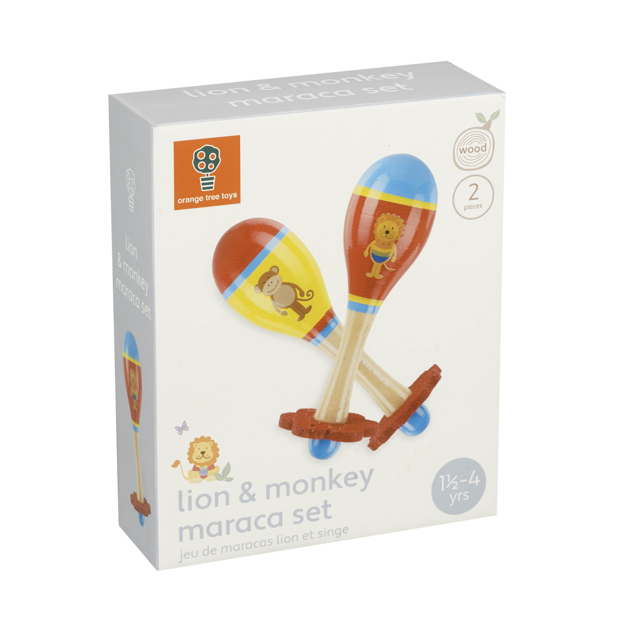 MARACA SET – LION & MONKEY – NEW PACKAGING_1