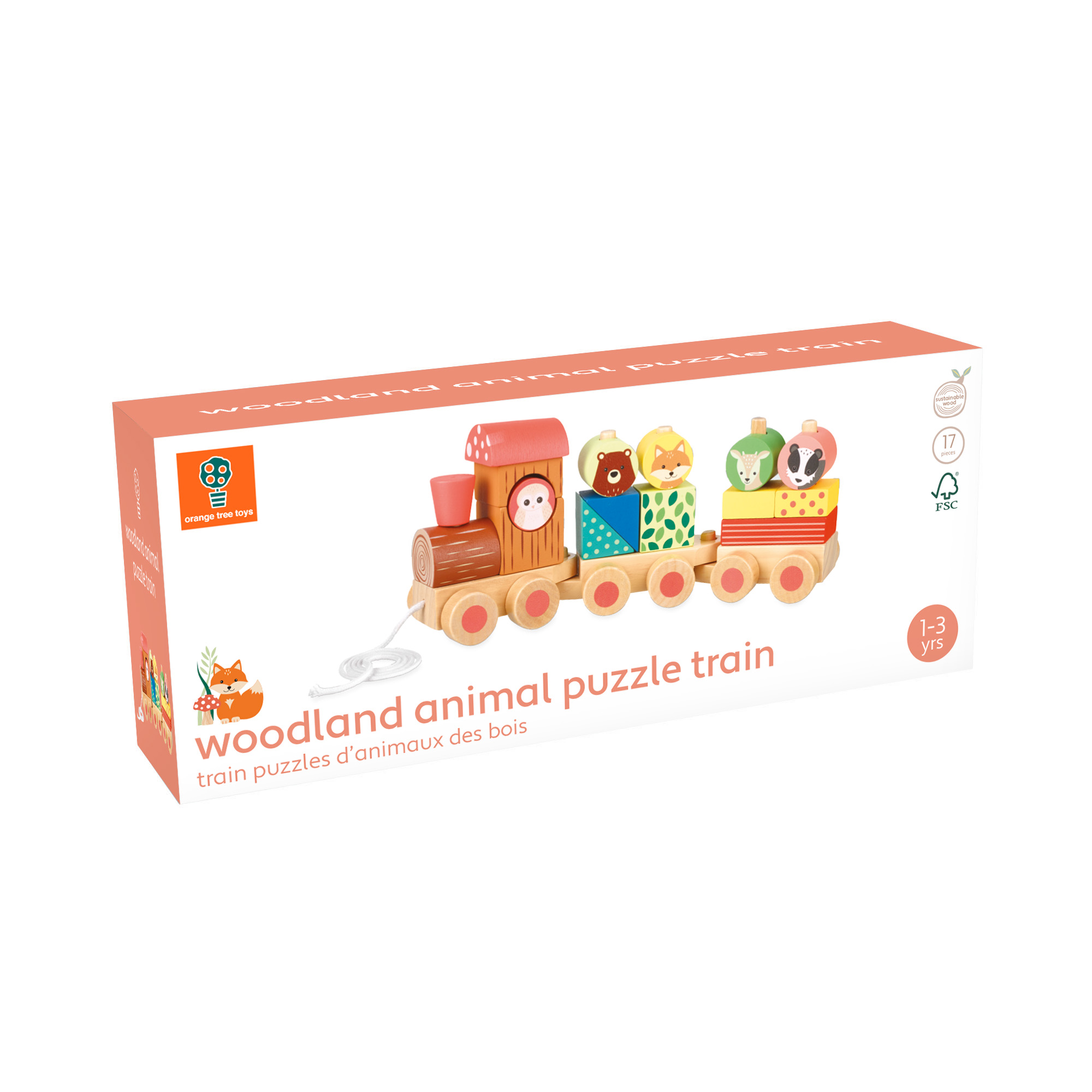 PUZZLE TRAIN – WOODLAND – NEW PACKAGING