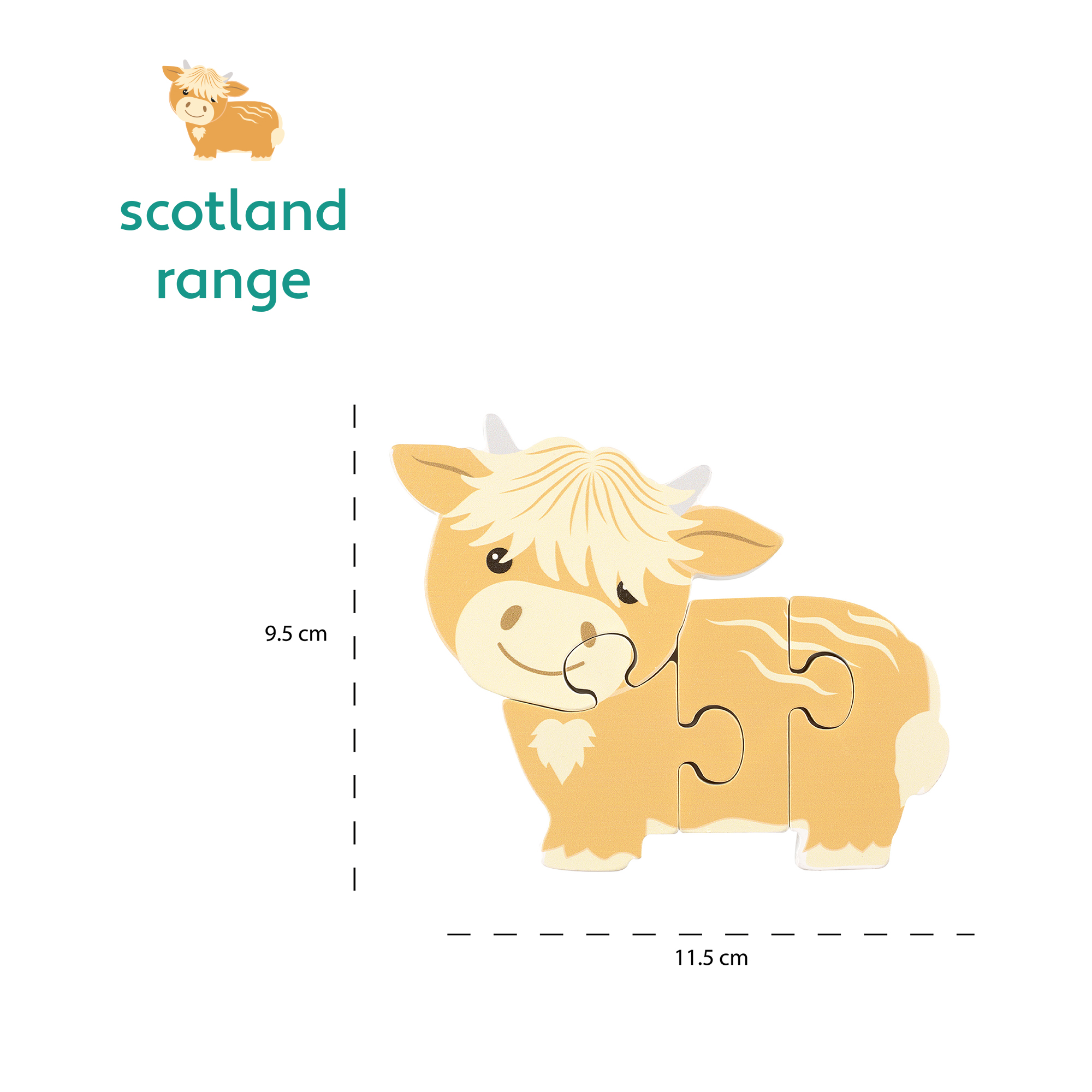 SCOTLAND – HIGHLAND COW PUZZLE_4
